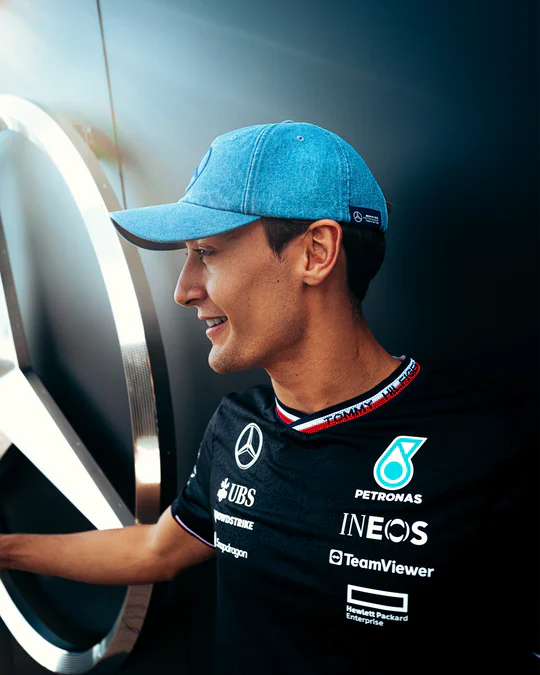 Boné Mercedes-AMG F1 2024 George Russell GP da Grã-Bretanha