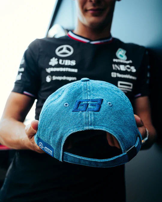 Boné Mercedes-AMG F1 2024 George Russell GP da Grã-Bretanha
