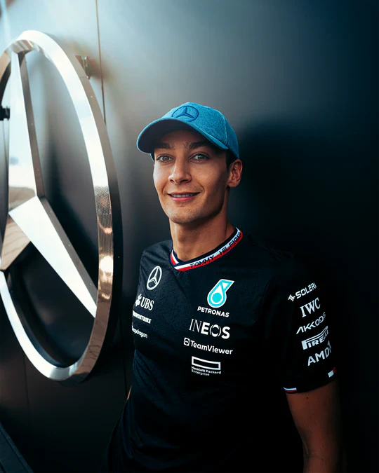 Boné Mercedes-AMG F1 2024 George Russell GP da Grã-Bretanha