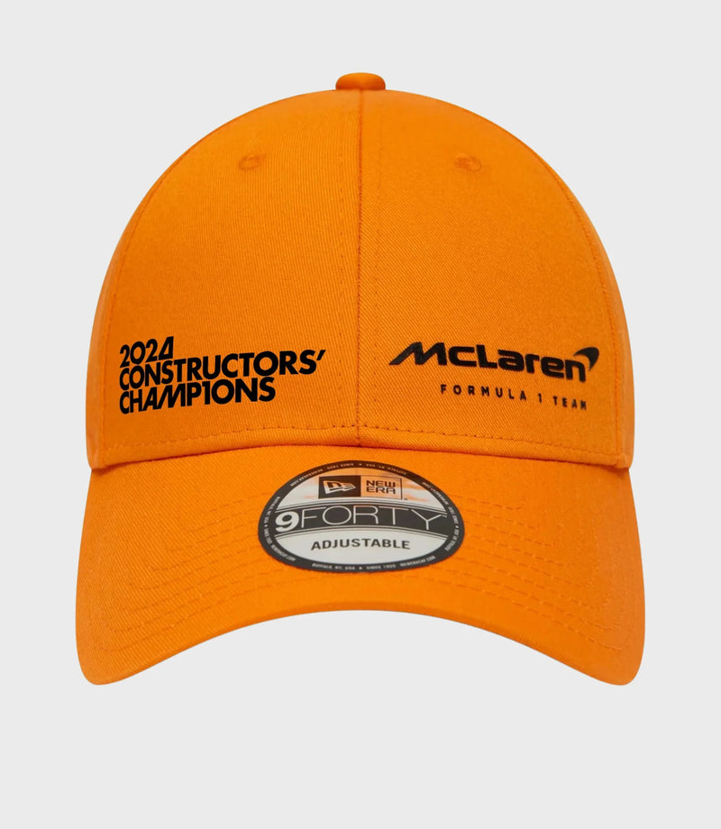 Boné New Era 9Forty Campeões 2024 – Equipe McLaren Formula 1