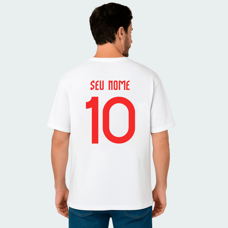 Camisa Internacional Octa Campeão Gaúcho - Oversized