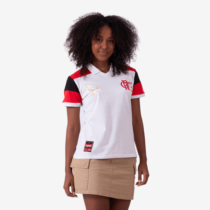 Camisa Polo Flamengo Junior 1992 - Feminina