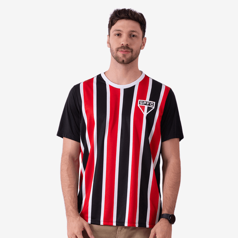 Camisa Casual São Paulo Tricolor Masculina