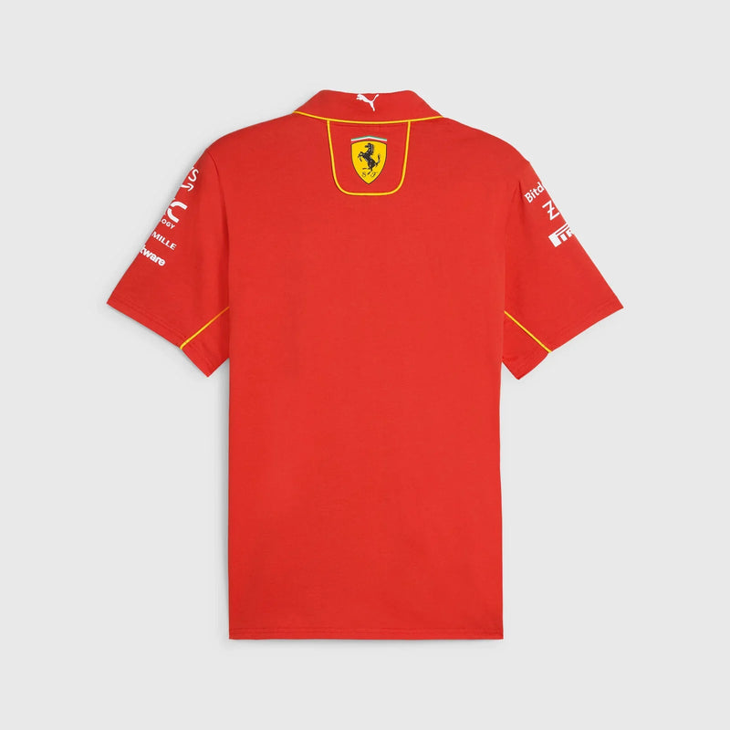 Polo da Equipe Scuderia Ferrari F1 2024