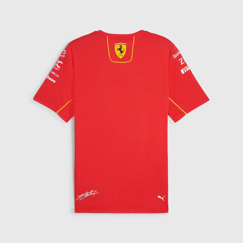 Camiseta do Piloto Charles Leclerc – Equipe Scuderia Ferrari F1 2024