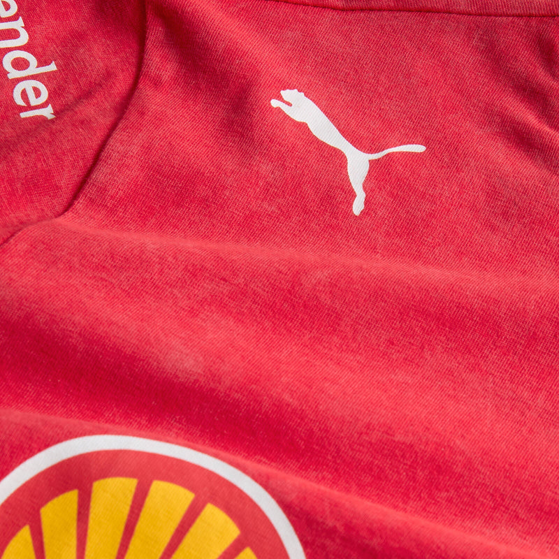Camiseta da Equipe Scuderia Ferrari F1 2024 ‘Sol do Deserto’