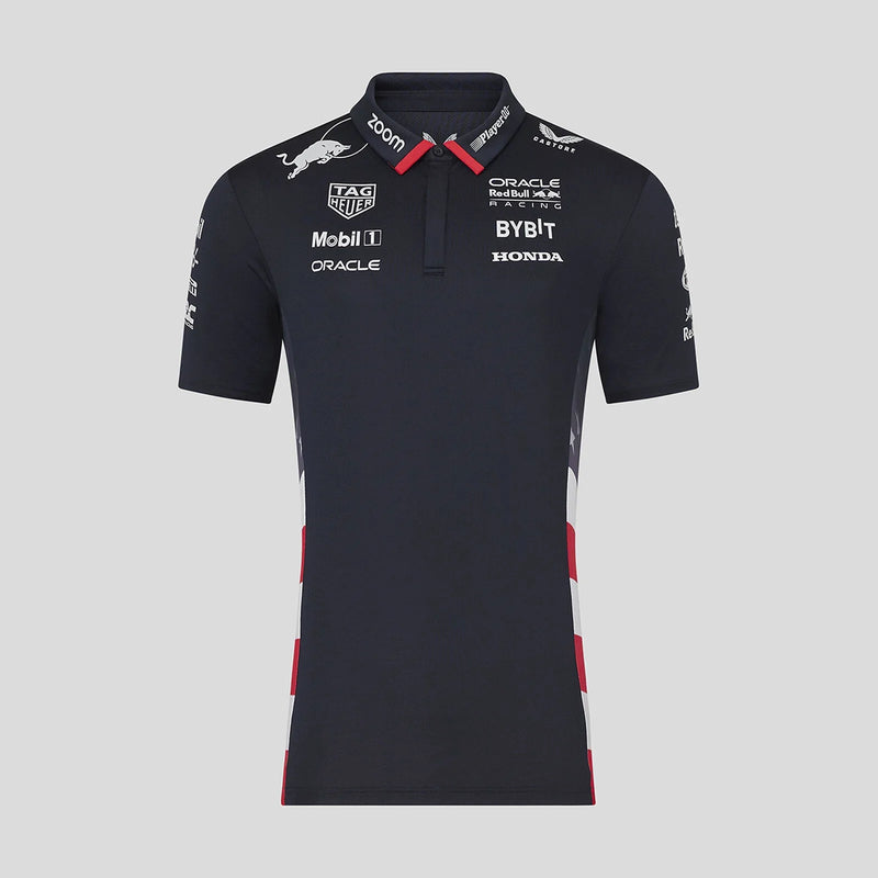 Polo da Equipe Red Bull Racing 2024 – Edição EUA