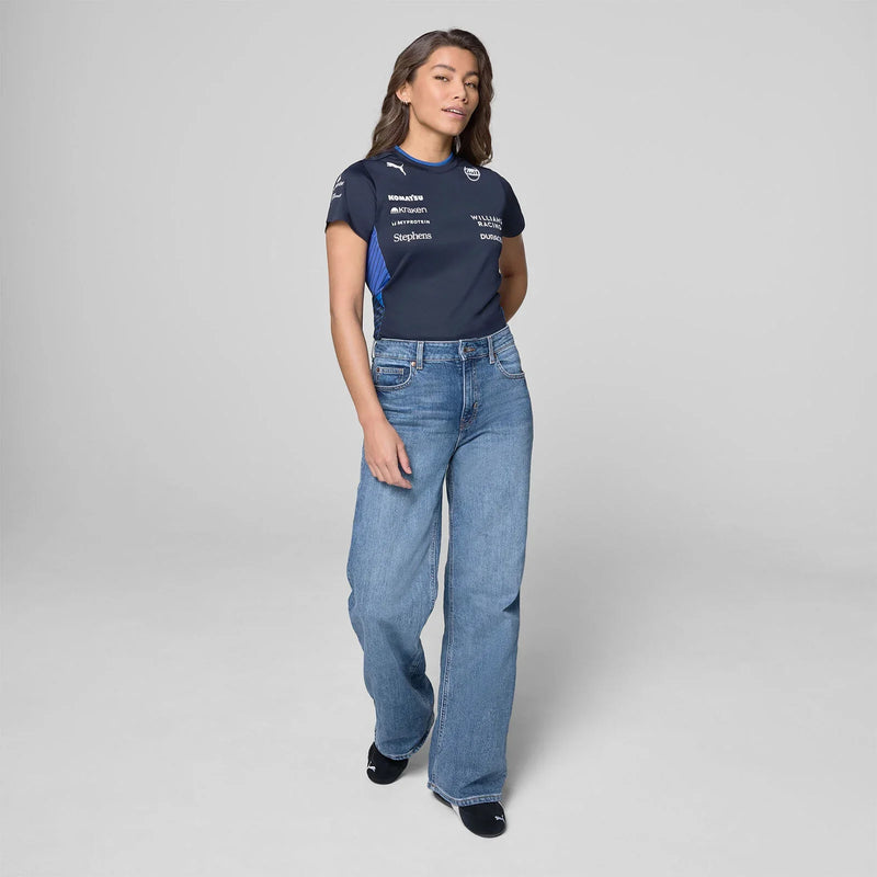 Camiseta Feminina da Equipe Williams Racing PUMA 2025