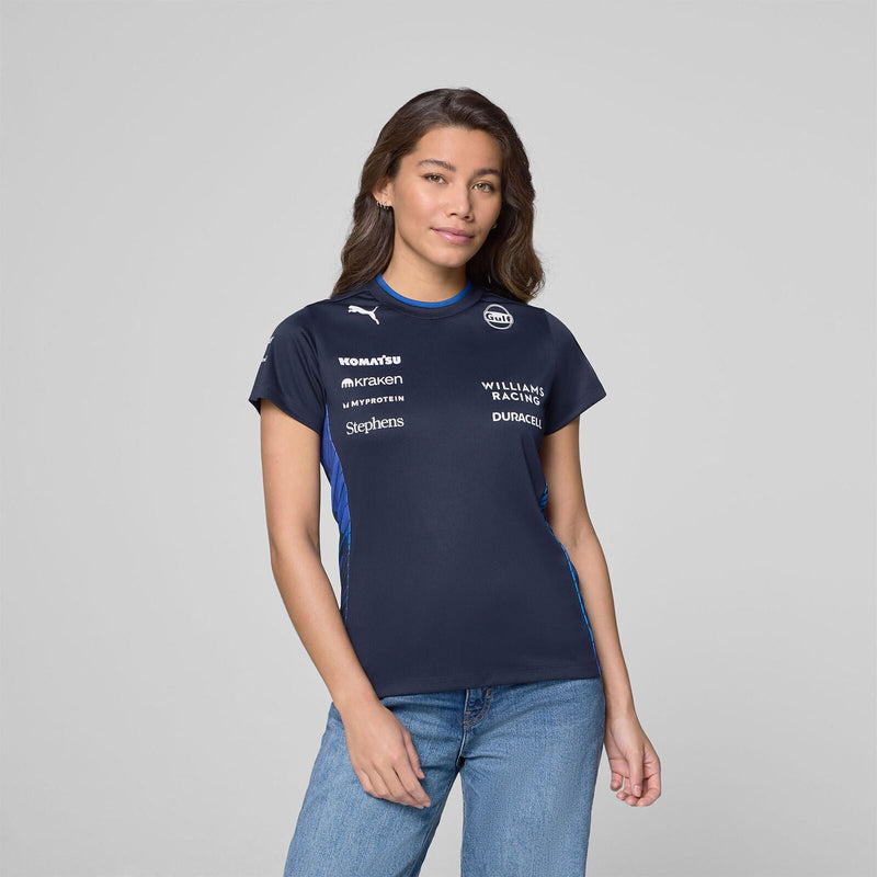 Camiseta Feminina da Equipe Williams Racing PUMA 2025