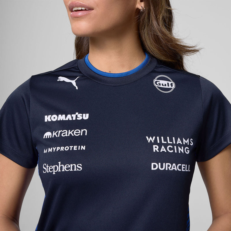Camiseta Feminina da Equipe Williams Racing PUMA 2025