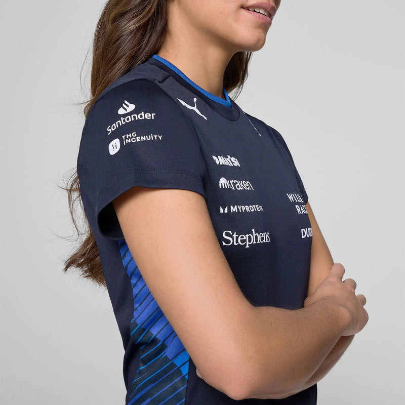 Camiseta Feminina da Equipe Williams Racing PUMA 2025