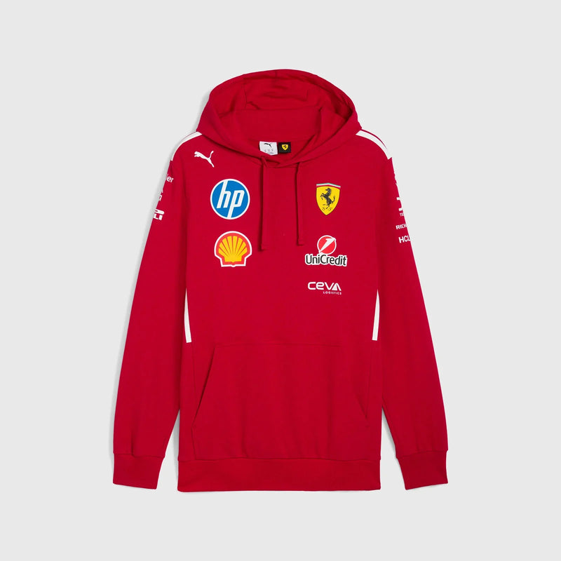 Moletom da Equipe Scuderia Ferrari F1 2025