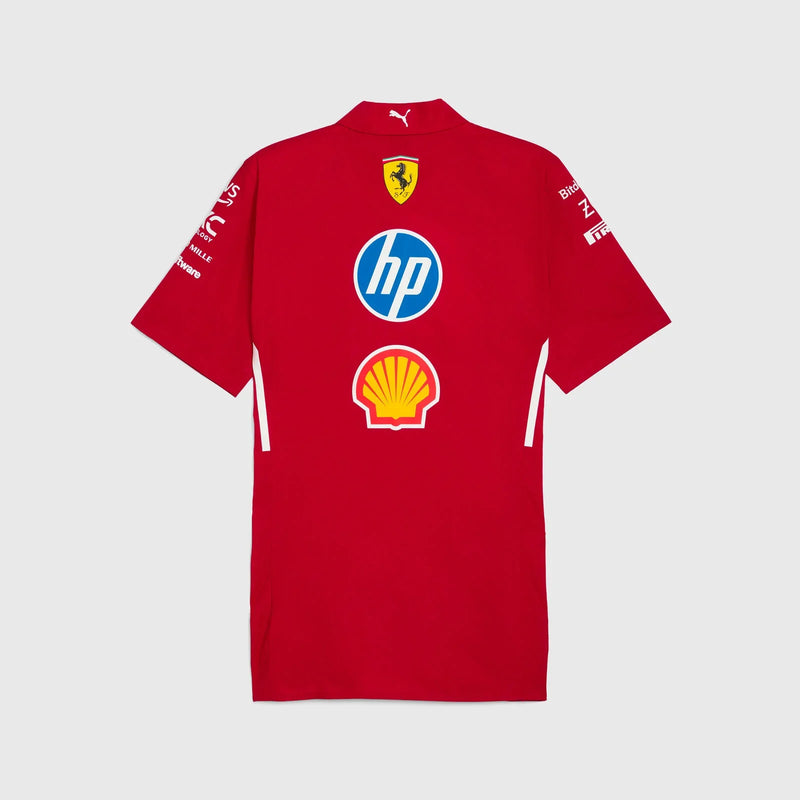 Camisa da Equipe Scuderia Ferrari F1 PUMA 2025