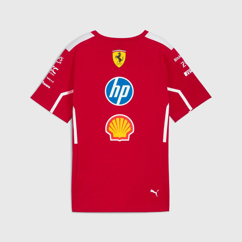 Camiseta da Equipe Scuderia Ferrari F1 PUMA 2025