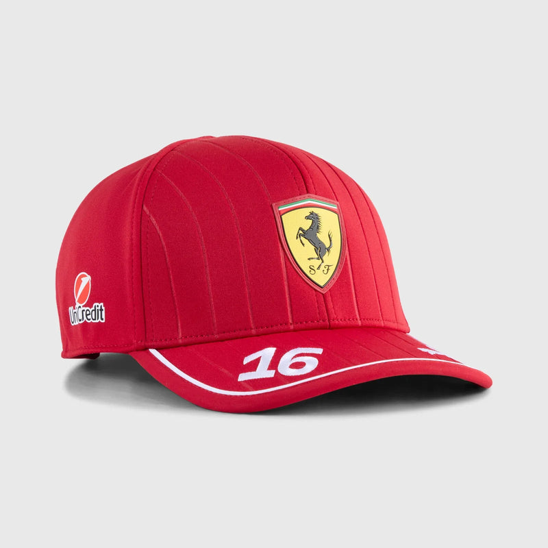 Boné do Piloto Charles Leclerc – Scuderia Ferrari F1 PUMA 2025