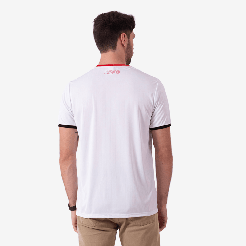 Camisa Casual São Paulo Branca Masculina