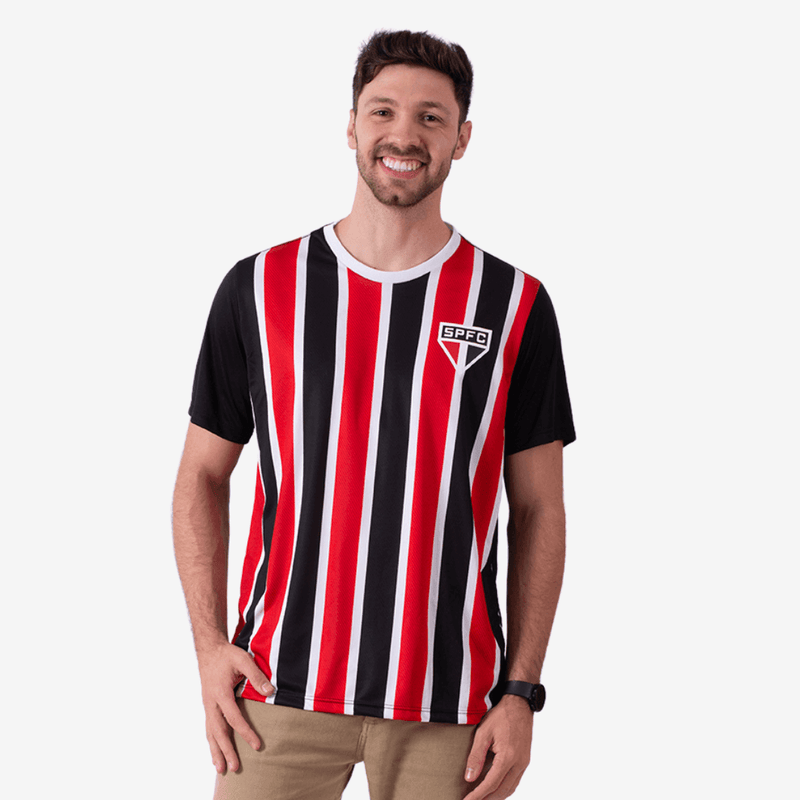 Camisa Casual São Paulo Tricolor Masculina