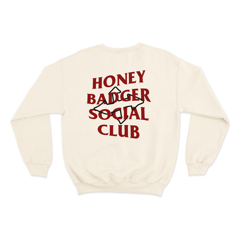 Moletom Honey Badger Social Club Ricciardo Off White