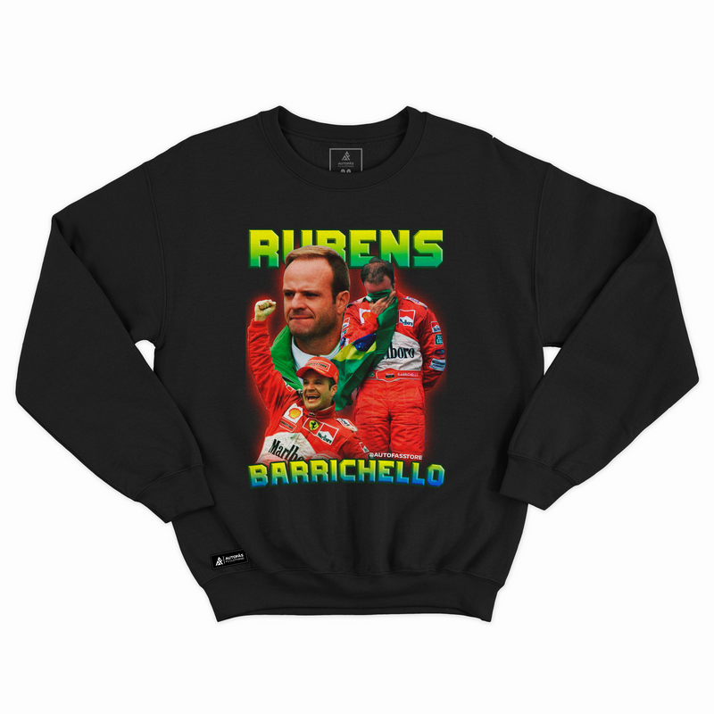 Moletom Bootleg Rubens Barrichello