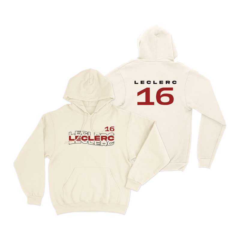 Moletom Canguru Charles Leclerc Waves Off White