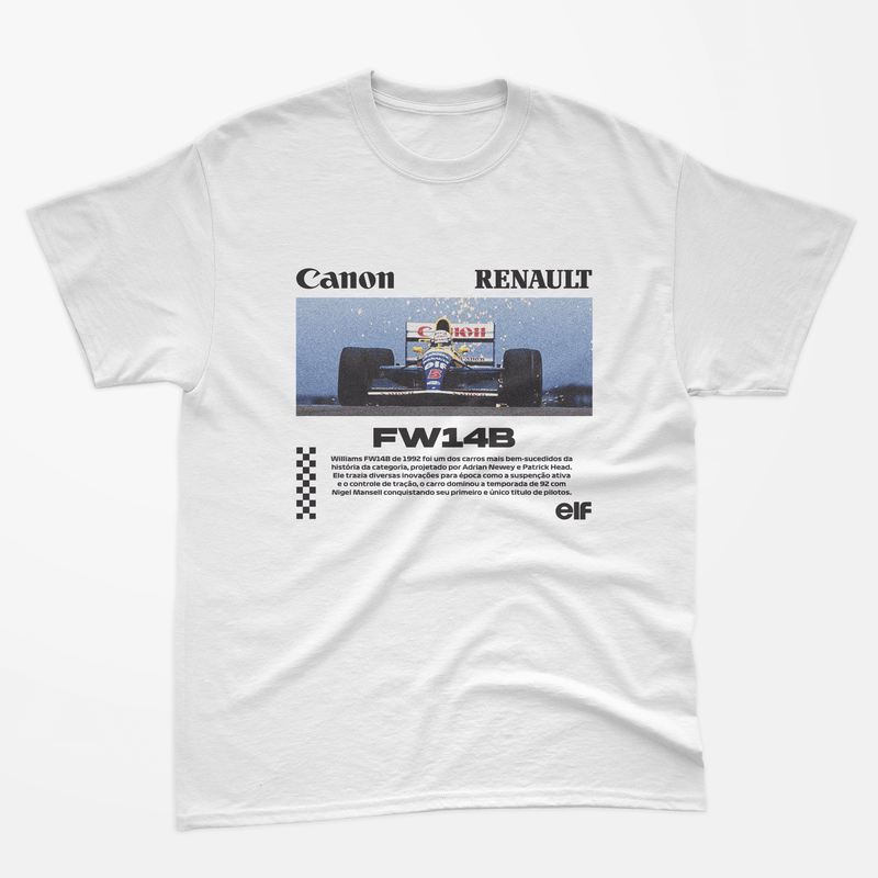 Camiseta Casual Williams FW14B
