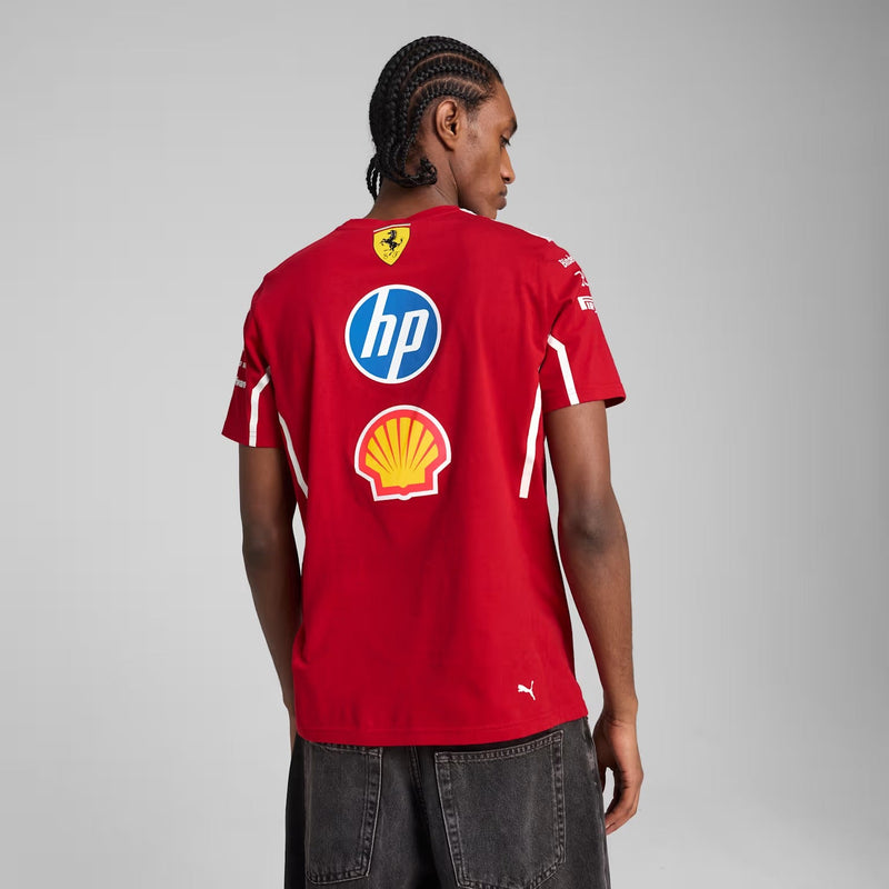 Camiseta da Equipe Scuderia Ferrari F1 PUMA 2025