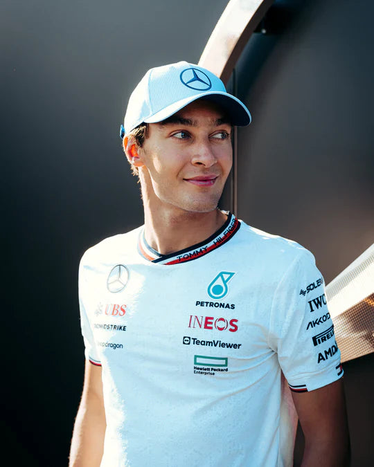 Boné Edição Especial 2024 George Russell Mercedes AMG Petronas F1 GP de Mônaco