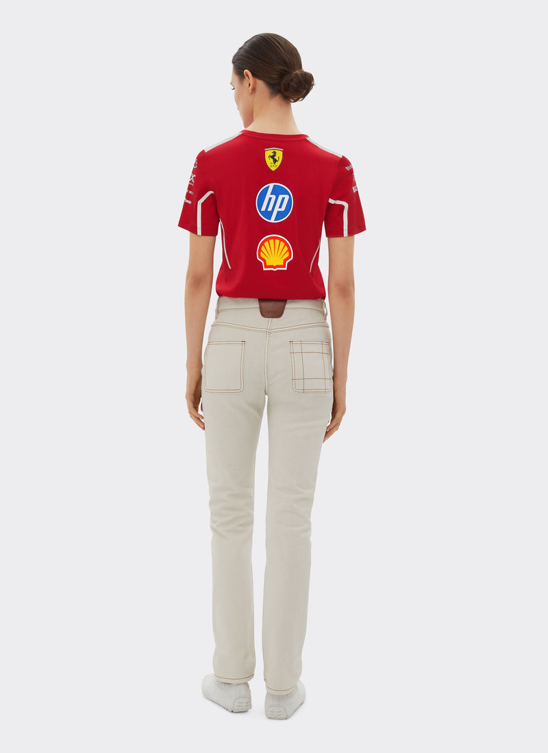 Polo da Equipe Scuderia Ferrari F1 PUMA 2025 GP da China