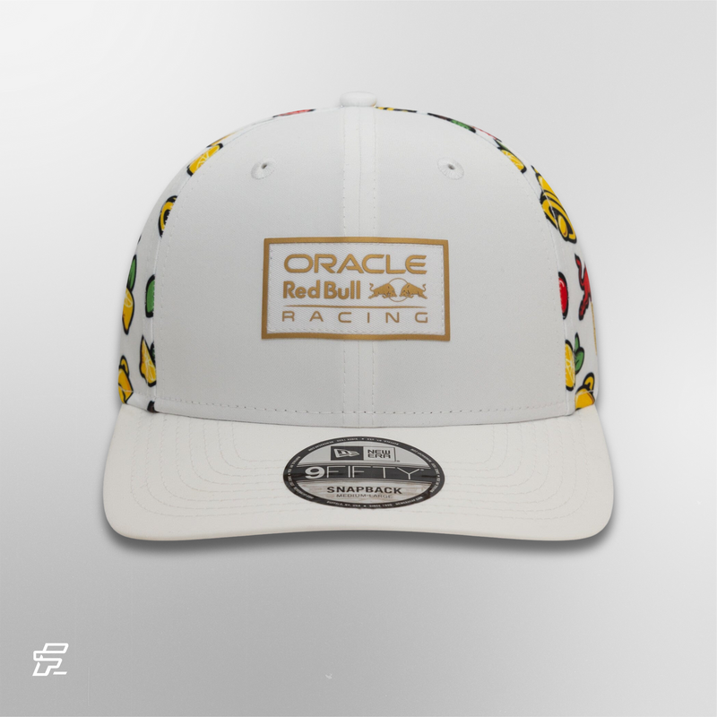 Boné New Era 9Fifty® Edição Especial GP de Las Vegas – Branco – Red Bull Racing