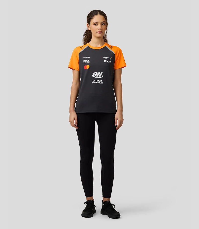 Camiseta Feminina da Equipe McLaren F1 2025 – PHANTOM