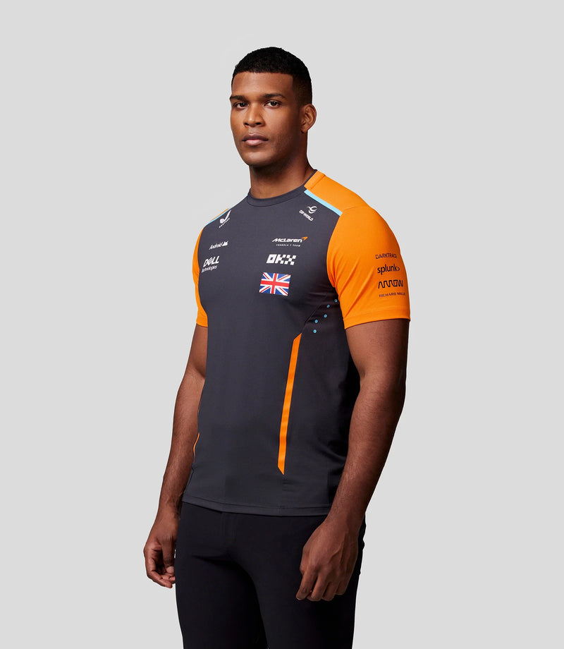 Camiseta Masculina da Equipe McLaren F1 2024 Lando Norris – PHANTOM