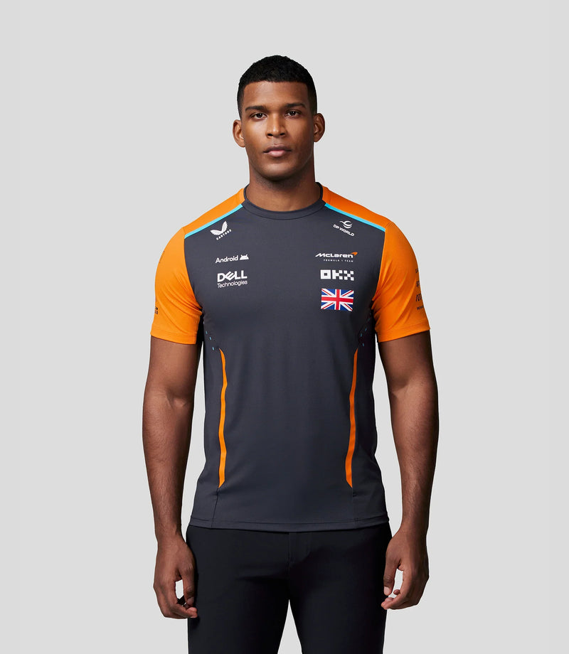 Camiseta Masculina da Equipe McLaren F1 2024 Lando Norris – PHANTOM