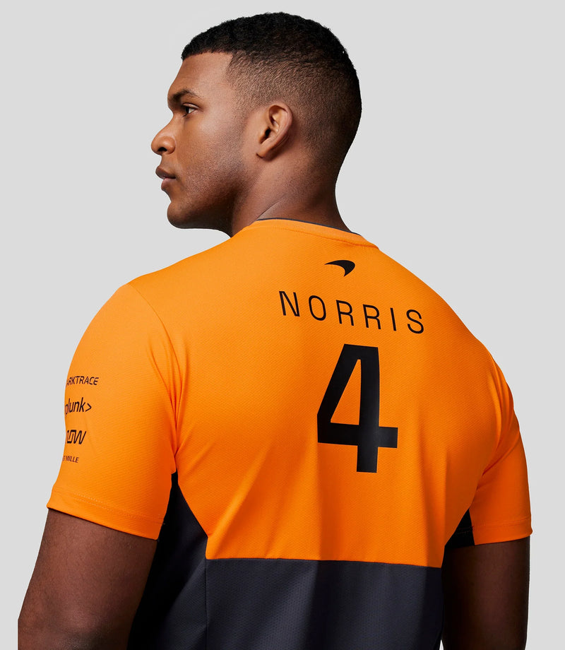 Camiseta Masculina da Equipe McLaren F1 2024 Lando Norris – PHANTOM