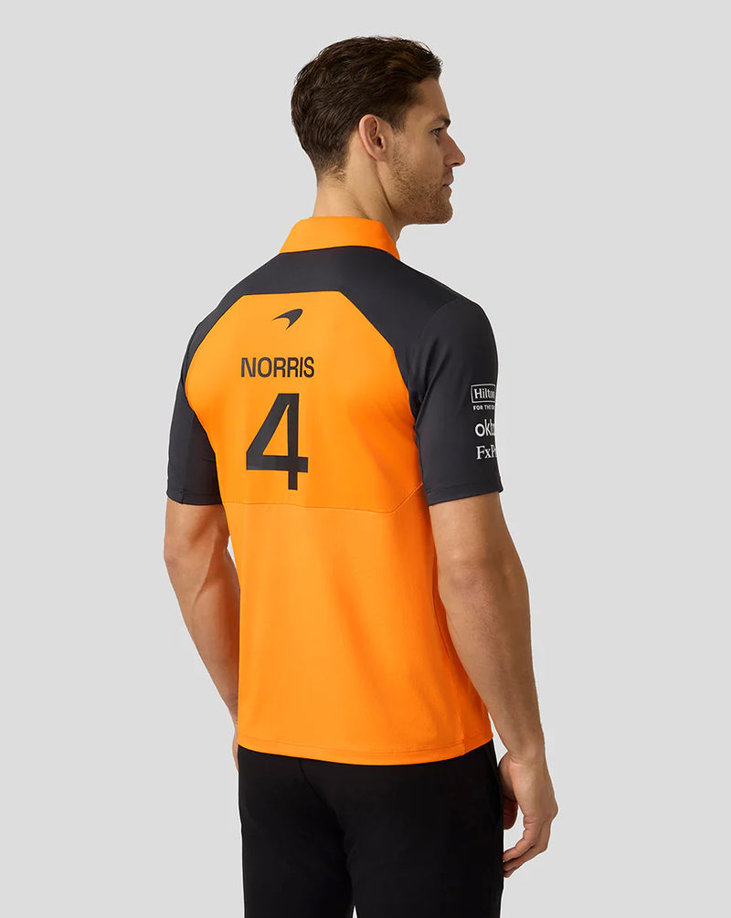 Polo Masculina dos Pilotos Lando Norris – McLaren F1 2025