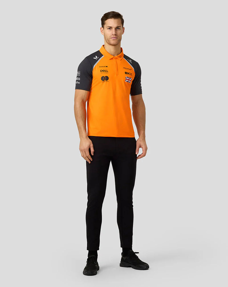 Polo Masculina dos Pilotos Lando Norris – McLaren F1 2025