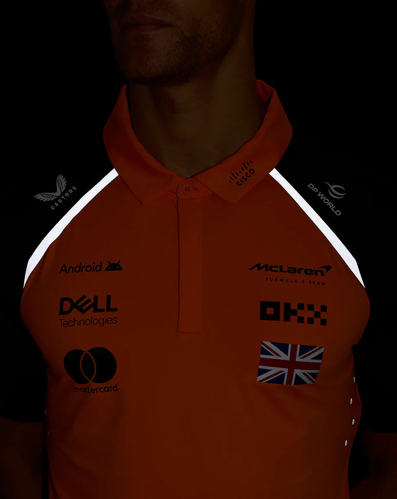 Polo Masculina dos Pilotos Lando Norris – McLaren F1 2025