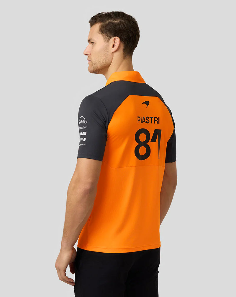 Polo Masculina dos Pilotos Oscar Piastri – McLaren F1 2025
