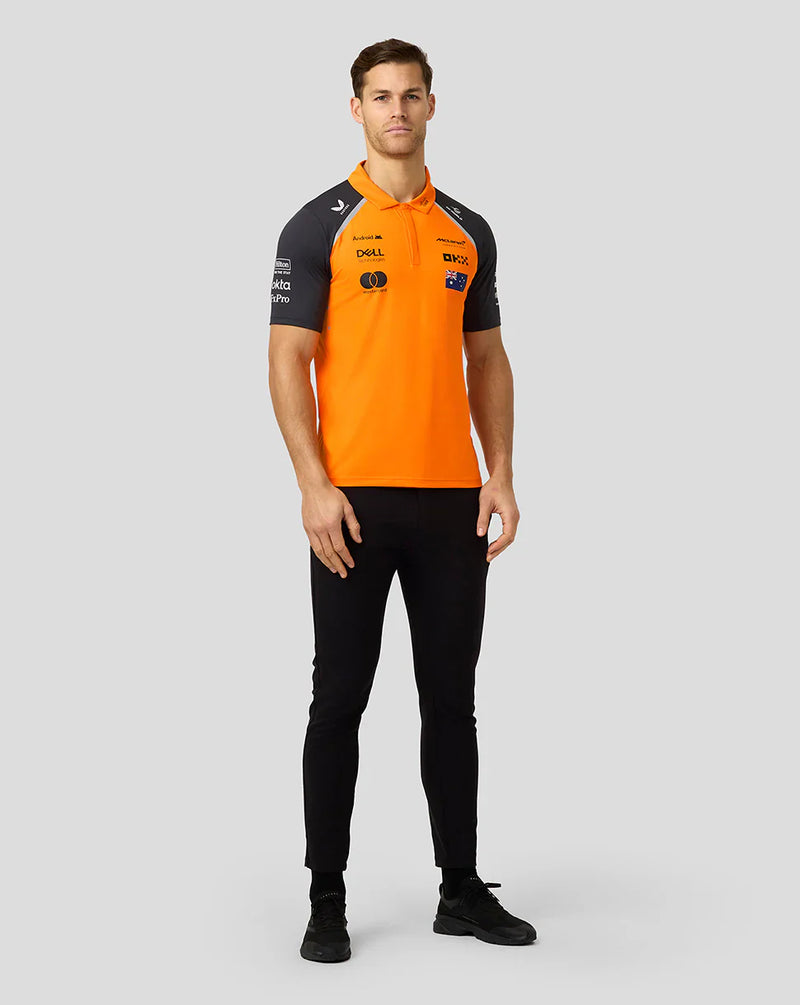 Polo Masculina dos Pilotos Oscar Piastri – McLaren F1 2025