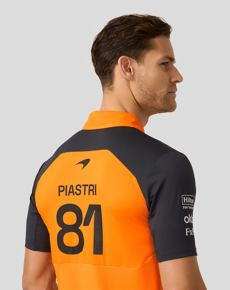 Polo Masculina dos Pilotos Oscar Piastri – McLaren F1 2025
